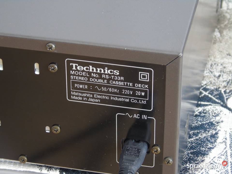 Magnetofon Technics RST33R sprawny i ładny Jasło