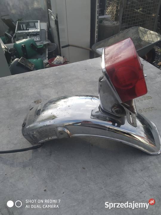 tylnia lampa z błotnikiem do motoru Suzuki gn 125