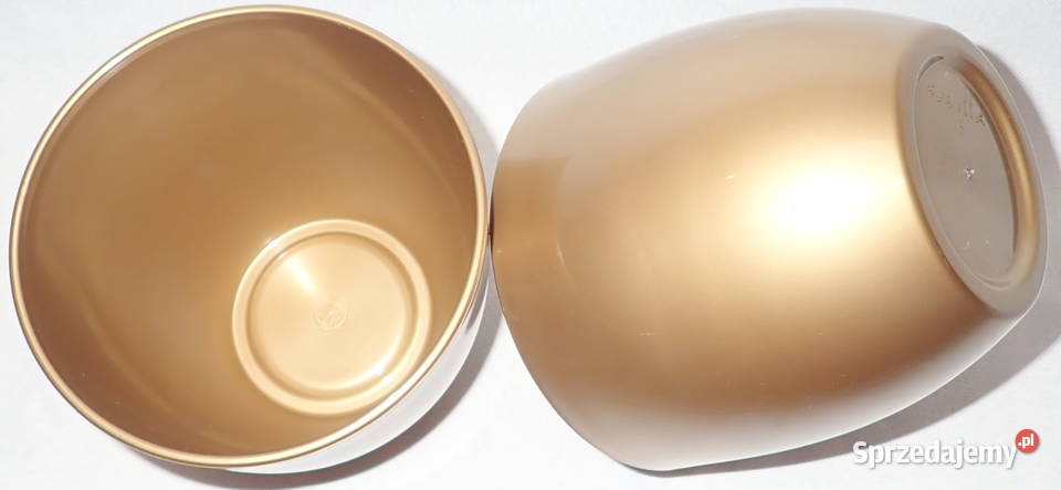 Miski Sevilla Duże ZŁOTE na storczyki 1 13 Siewierz sprzedam