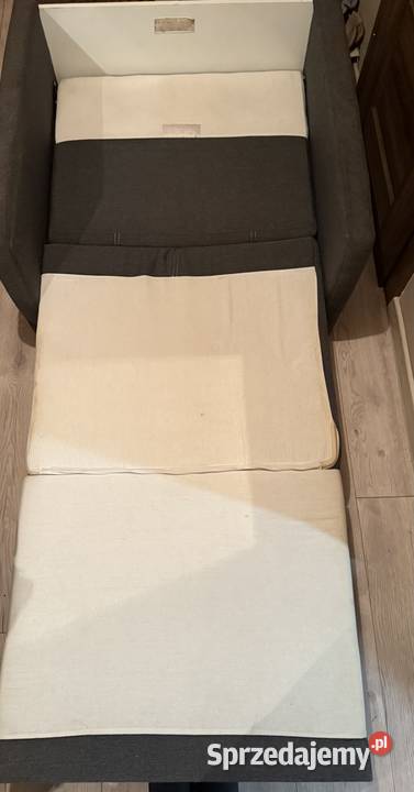 Łóżko rozkładanefotel z pojemnikiem na pościel Fotele Wiślica