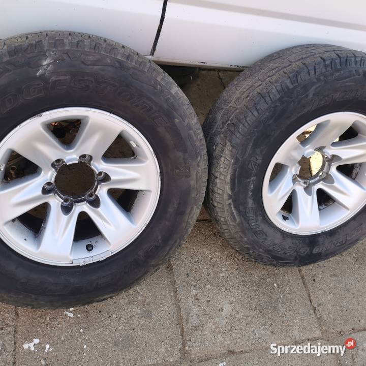 Koła nissan patrol y61 alufelgi 16 Rok produkcji 2017