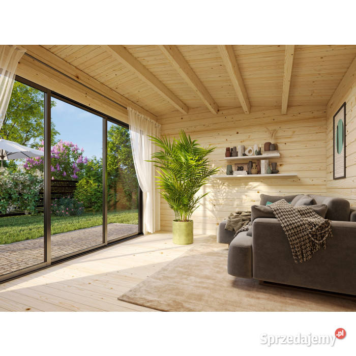 Drewniany domek ogrodowy Ines SLIDE 111 m2 Domki narzędziowe Mrągowo