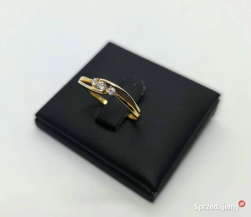 Złoty pierścionek próby 585 143g Rozmiar 18 Elbląg