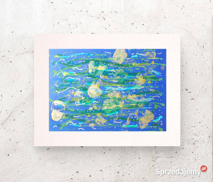 nowoczesny rysunek A3 abstrakcyjny obraz do Bydgoszcz