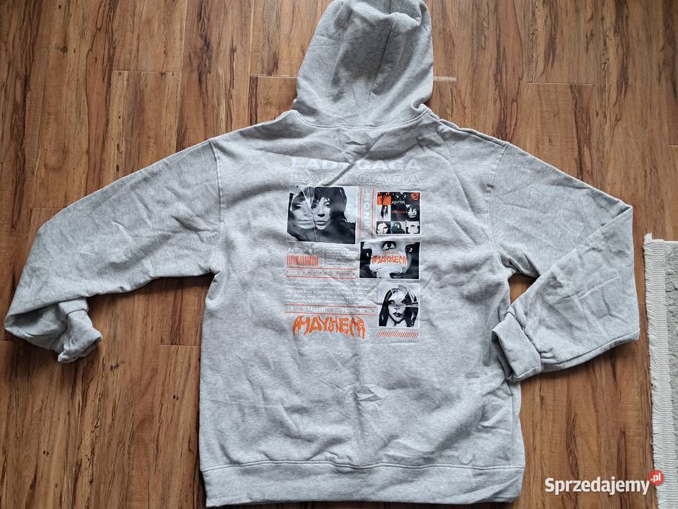 nowa szara bluza w rozmiarze L brak metki Bluzki i koszule