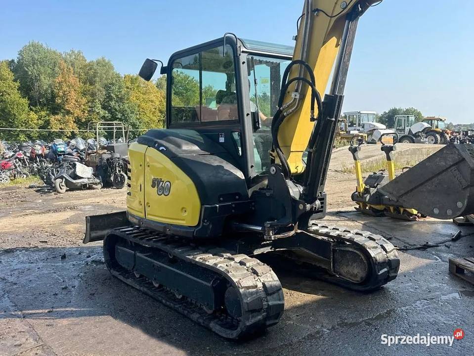 Minikoparka Gąsienicowa YANMAR SV60A SV 60 Waga Filtry Tymowa