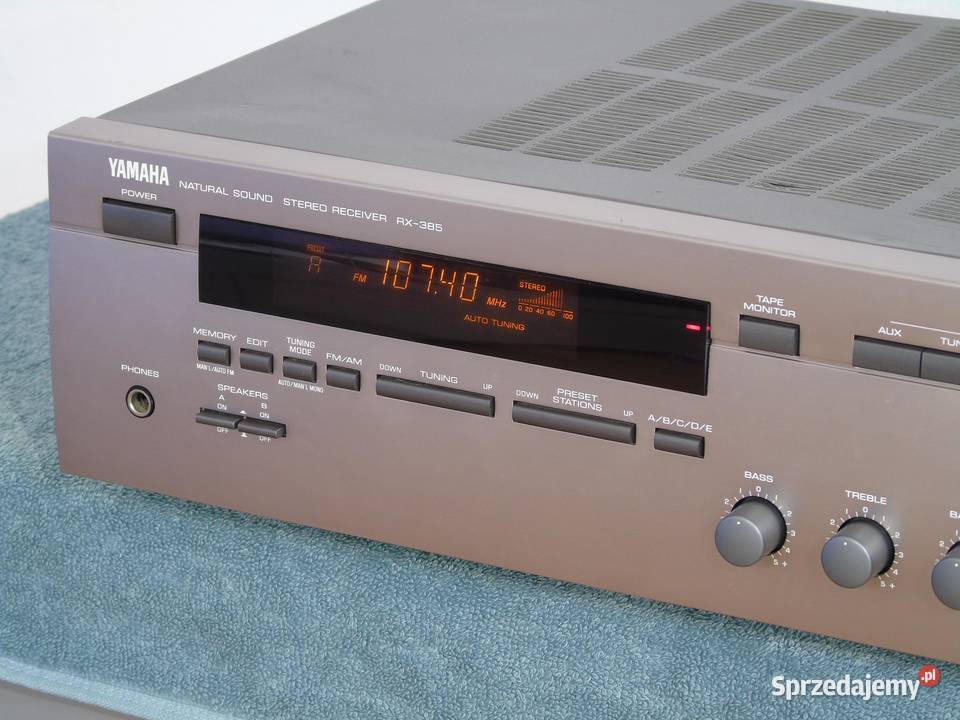 Amplituner Yamaha RX385 świetne stereo WYSYŁKA Amplitunery Jasło