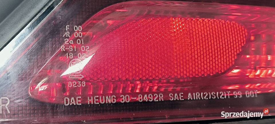 LAMPA PRAWA TYŁ DAEWOO EVANDA Lipno