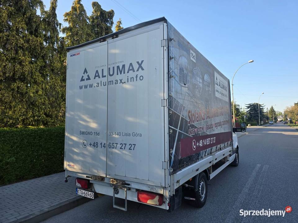 Volkswagen Crafter PLANDEKA 2016 20TDI 160 welurowa tapicerka Tarnów