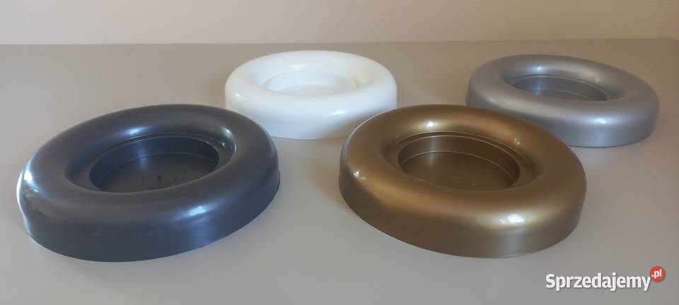 Miski płaskie stroiki Ikebana Mori duża 22 złota Siewierz