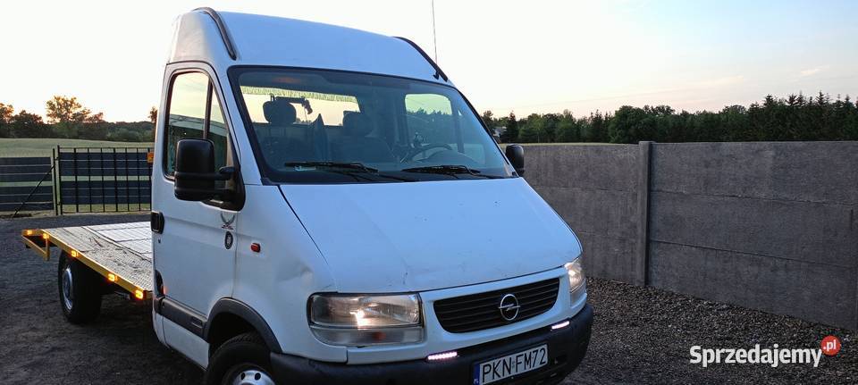 Opel MovanoMasterAuto laweta 120KM Mlecze