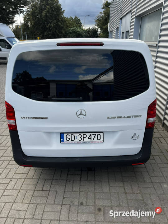 Mercedes Vito MERCEDES VITO TOURER LONG VAT 23 Van / Minibus Gdańsk