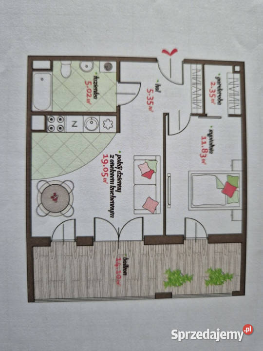 Mieszkanie z garazem