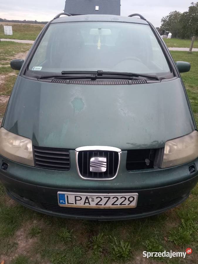 Seat alhambra 19tdi 2003r Alhambra Lubiczyn sprzedam