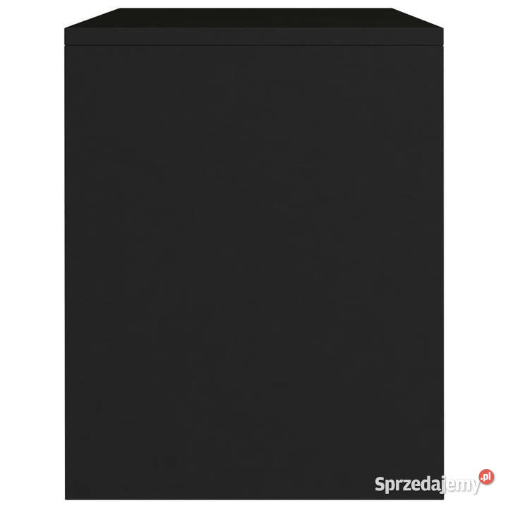 Szafka nocna czarna 40x30x40 materiał