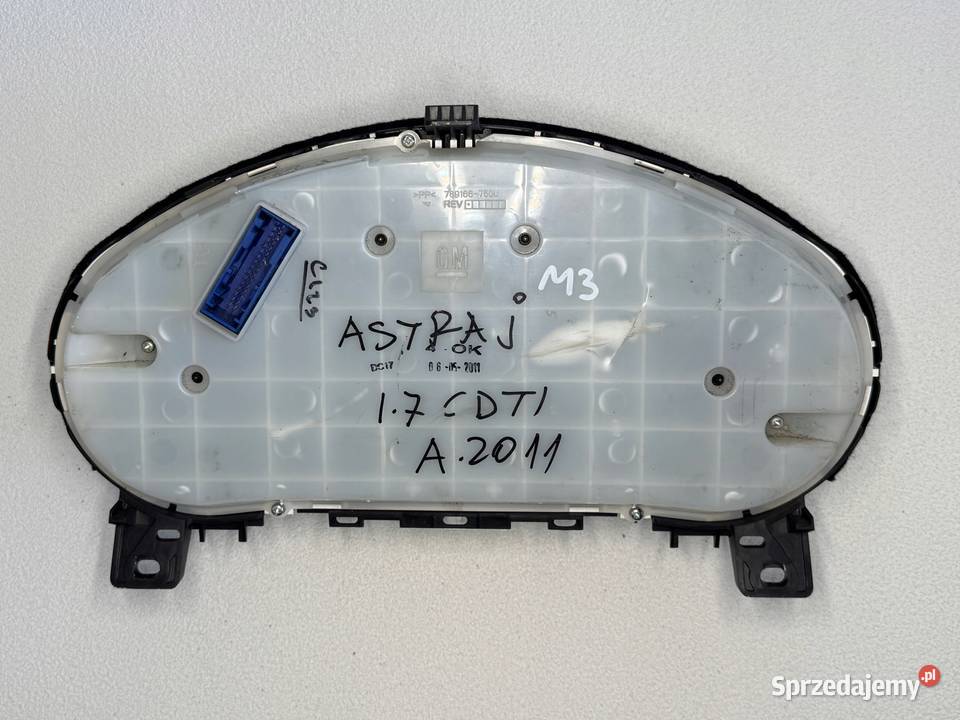 LICZNIK ZEGARY PRĘDKOŚCIOMIERZ OPEL ASTRA IV J