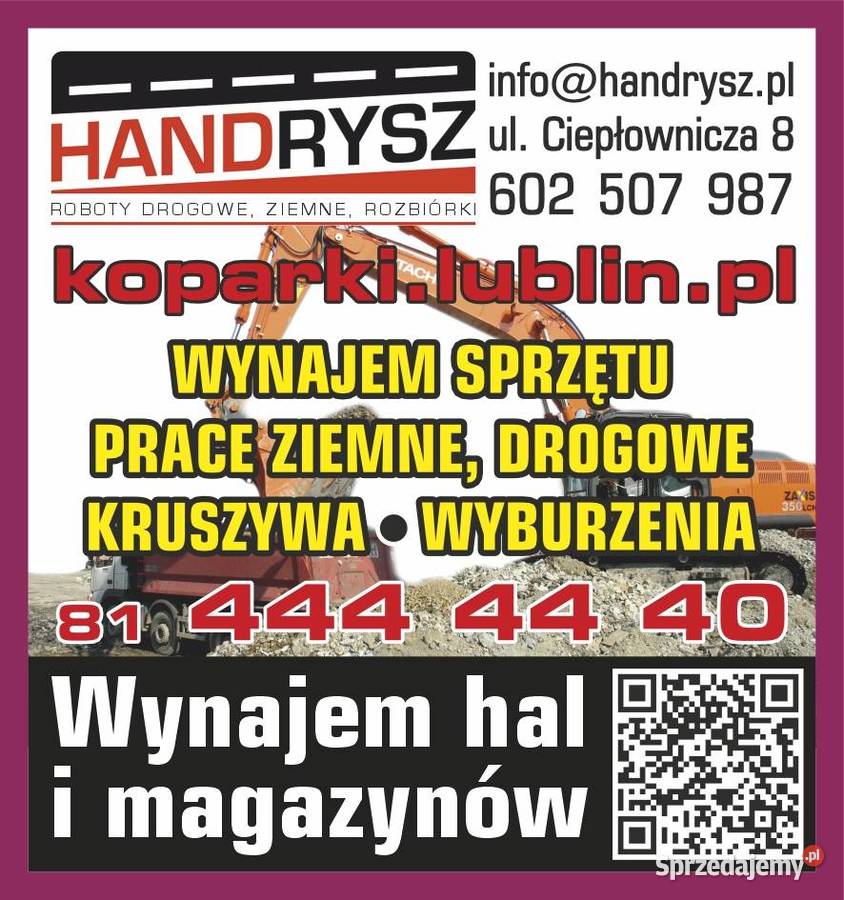 gruz destrukt betonowy tłuczeń kruszywo na drogi Lublin