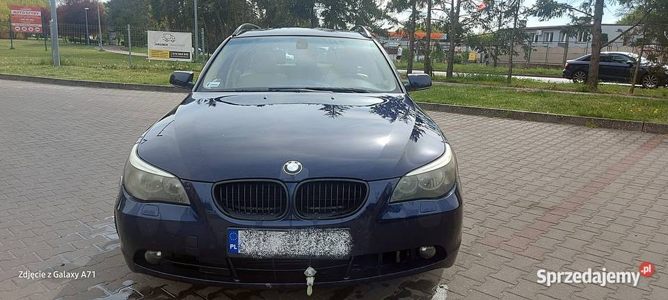 Okazja BMW E61 2005r 525D 163 6manual DB Stan Wałcz sprzedam