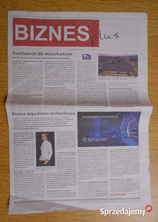 BIZNES plus cztery dodatki Gazeta Wyborcza miękka Parczew