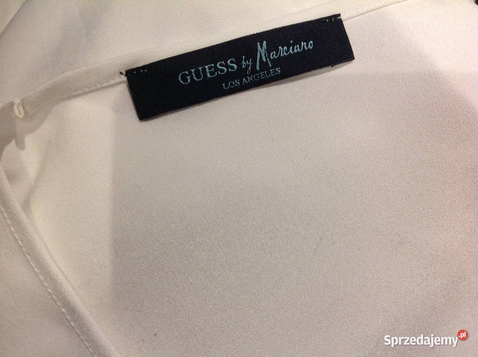 Bluzka Biała Damska Top GUESS MARCIANO ML Nowa biały Nowa Sól