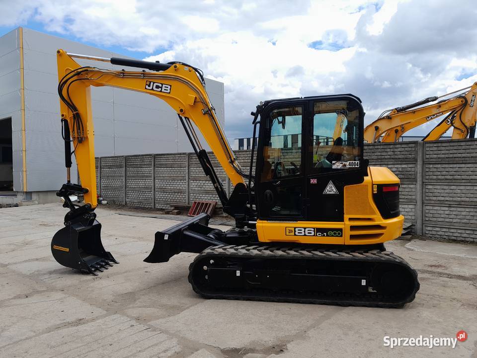 KOPARKA GĄSIENICOWA 8 TON JCB CAT VOLVO KUBOTA Krotoszyn sprzedam