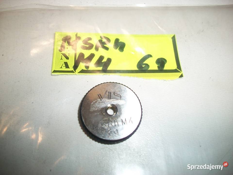 Sprawdzian gwintu zewnęrznego M4 typ MSRh poski Olkusz