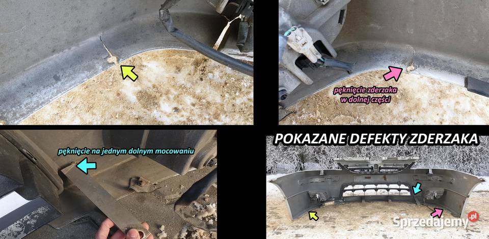 Suzuki Liana lift zderzak przód przedni grill Kutno