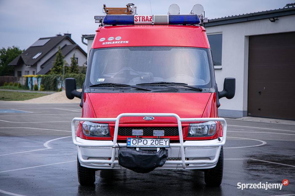 Ford Transit 2003 straż strażacki pożarniczy Dębska Kuźnia