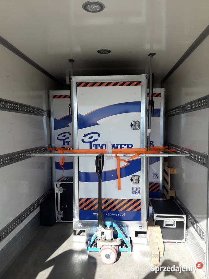 Auto z windą Poznań Usługi transportowe Paleciak