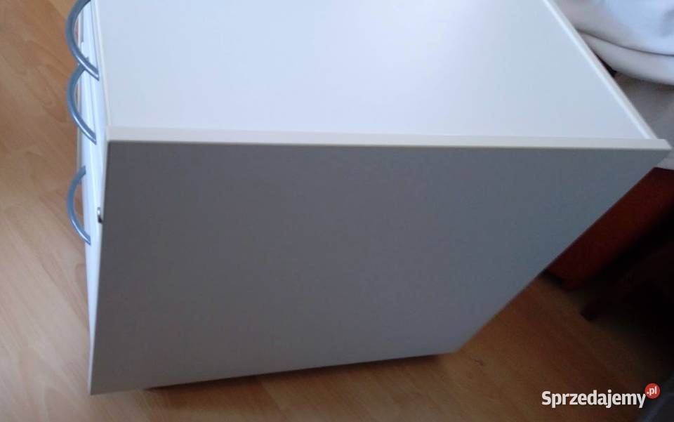Kontenerek IKEA EFFEKTIV pod biurko biały 3 Dąbrówka sprzedam