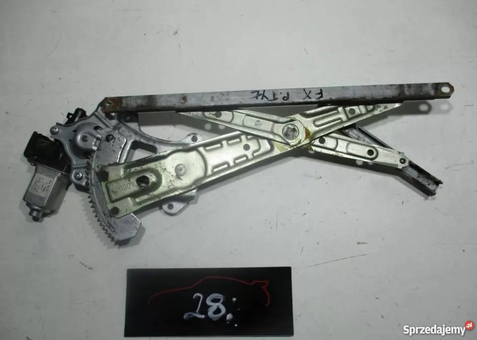 INFINITI FX35 FX45 S50 MECHANIZM SZYBY PRAWY TYŁ Pozostałe