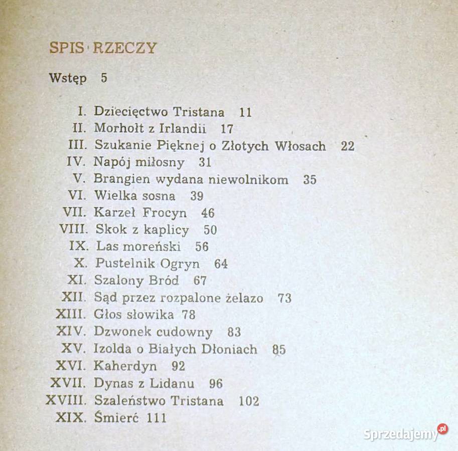 Dzieje Tristana i Izoldy Joseph Bdier Pozostałe Chełm