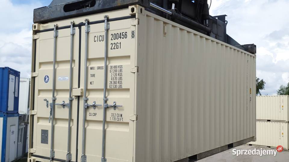 Kontener morski kontener magazynowy 20dv jednej Biznes i Przemysł Kołobrzeg
