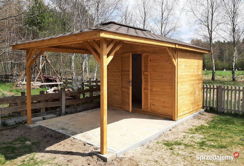 Altana 6 x 4 z domkiem WANESSA Dowóz i montaż Istebna