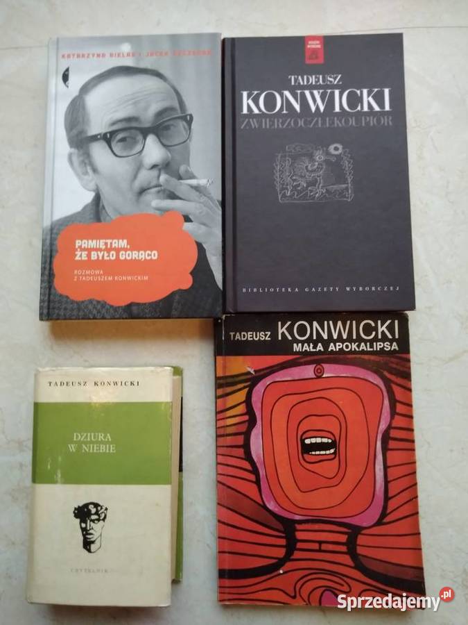 Konwicki TadeuszMała apokalipsaupiór 3 inne Proza i poezja Warszawa sprzedam