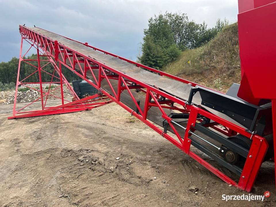 Taśmociąg przenośnik taśmowy 20m x 800mm Kołodziejewo