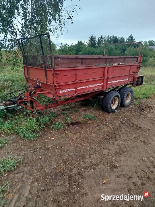 Rozrzutnik przyczepa tandem Białystok
