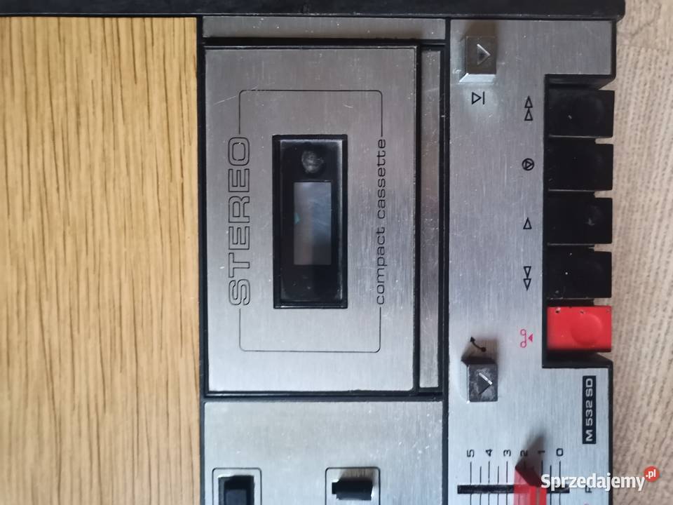 Magnetofon kasetowy z czasów PRLu małopolskie Kraków