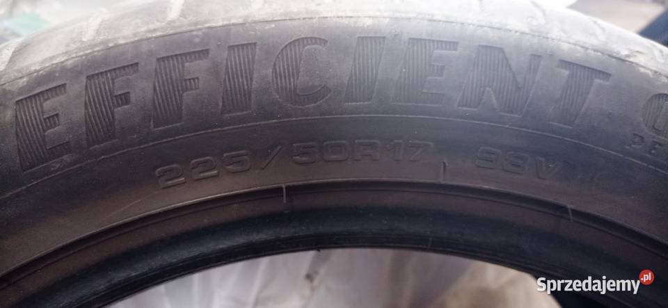 Komplet opon letnich Goodyear Efficientgrip Łyski sprzedam
