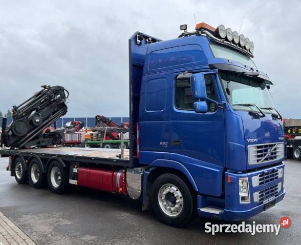 Volvo Fh budowlany podłoga z dzwigiem Dźwigi samochodowe Warszawa