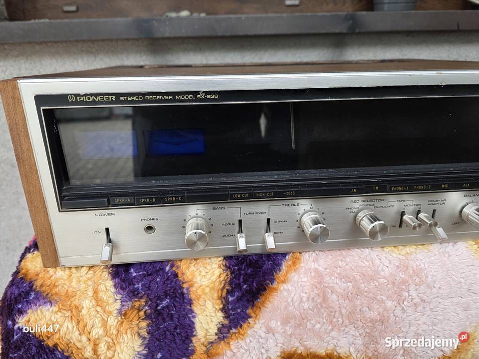 amplituner pioneer sx 838 vintage monster stereo śląskie Chełm Śląski