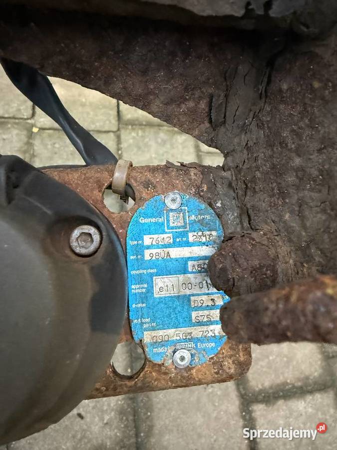 Sprzedam hak holowniczy Opel Astra G