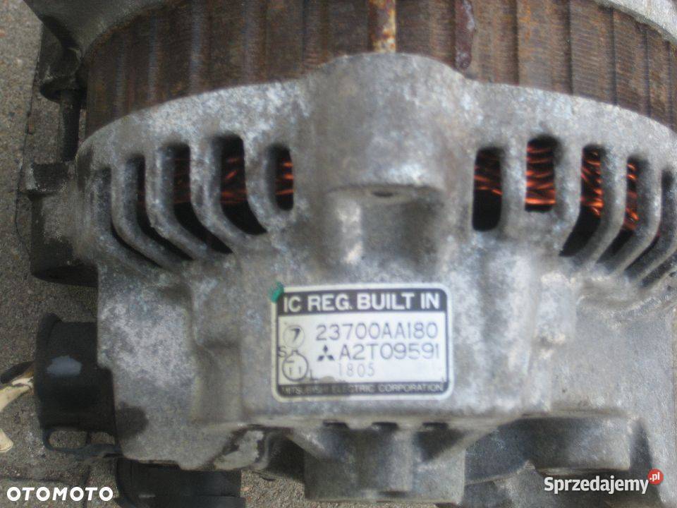 SUBARU LEGACY 9194R 20B EJ20 ALTERNATOR Części samochodowe