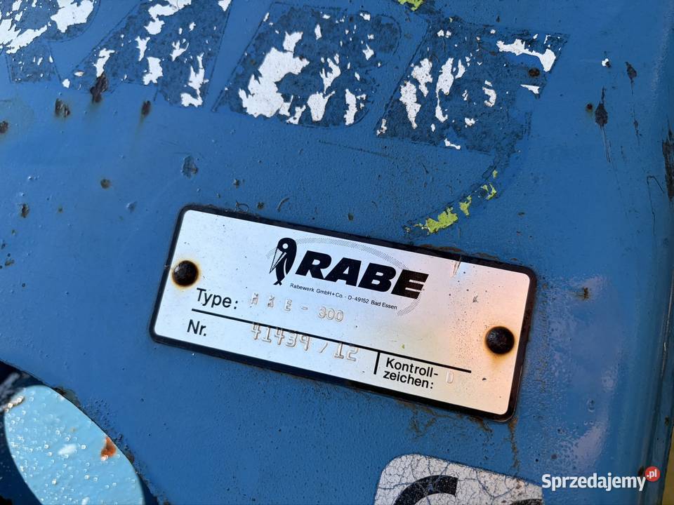 Brona wirowa wirnikowa Rabe Werk 3m agregat wał