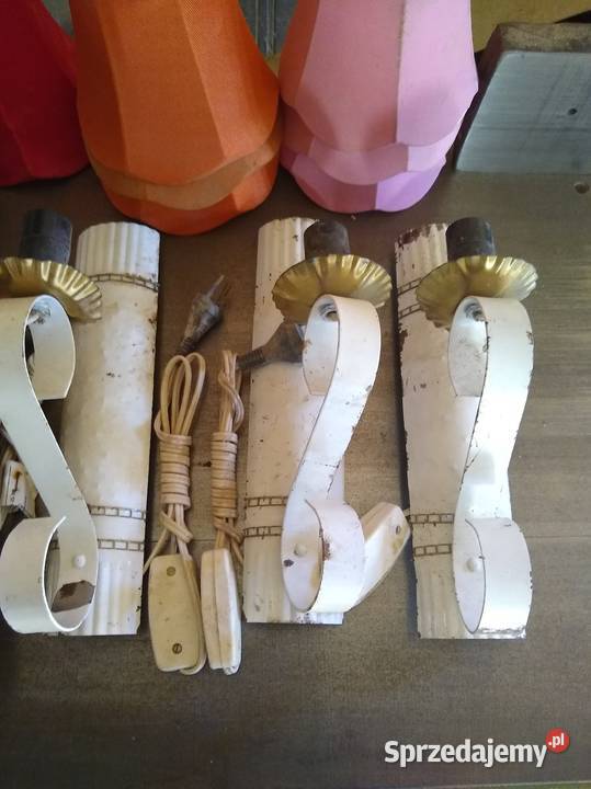 Kinkiety lampy sprzedam