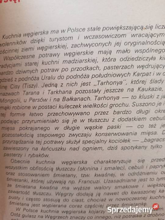 Kuchnia węgierska książki kucharskie księgarnia miękka