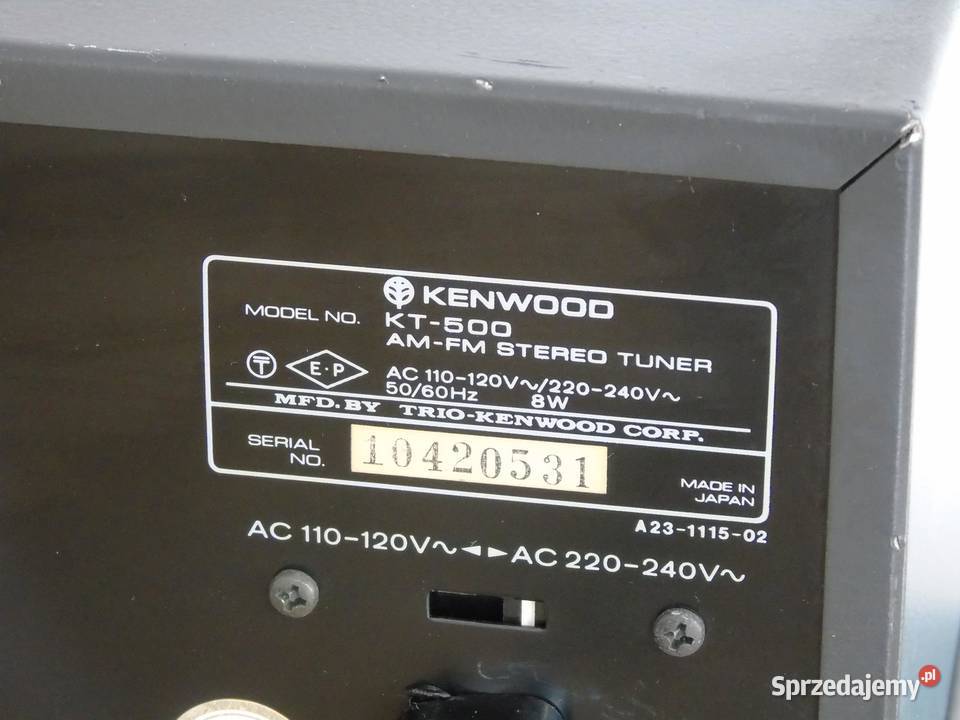 Wzmacniacz i Tuner Kenwood KA500 i KT500 świetne podkarpackie Jasło