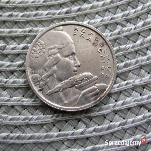 Francja 100 Franków 1955r wielkopolskie