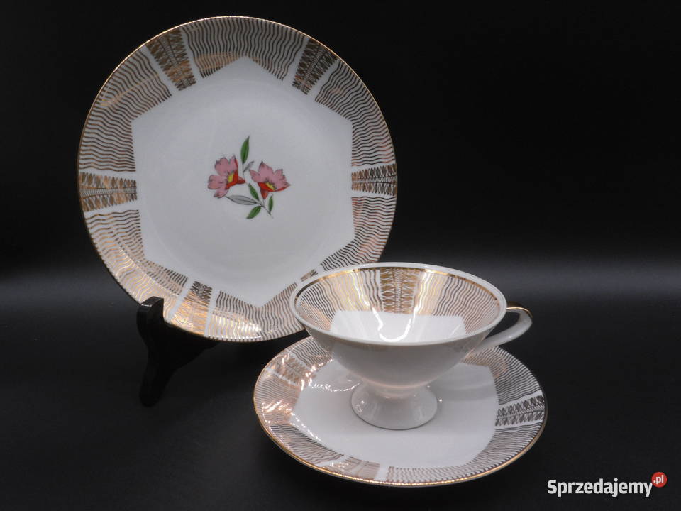 Zestaw śniadaniowy trio z porcelany Winterling Porcelana i szkło Raszków