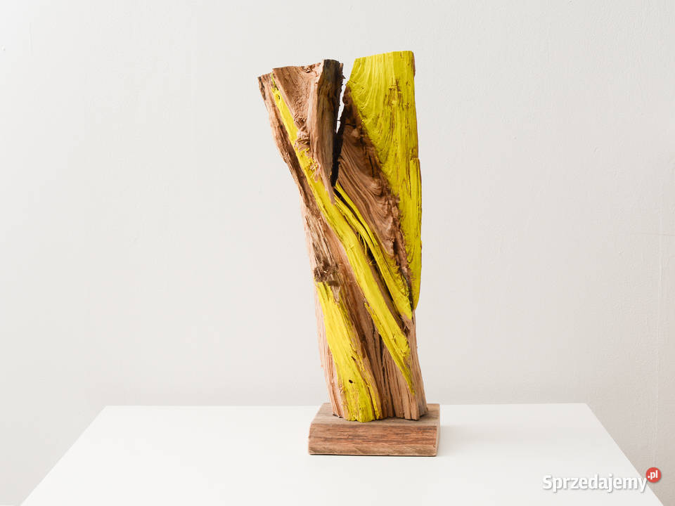 Rzeźba z drewna abstrakcja modern ekspresjonizm